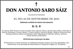 Antonio Saro Sáiz